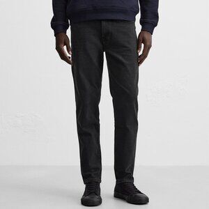 Zara Men's Slim Fit Denim Jean Pants (Charcoal) [Size 30 / Small]